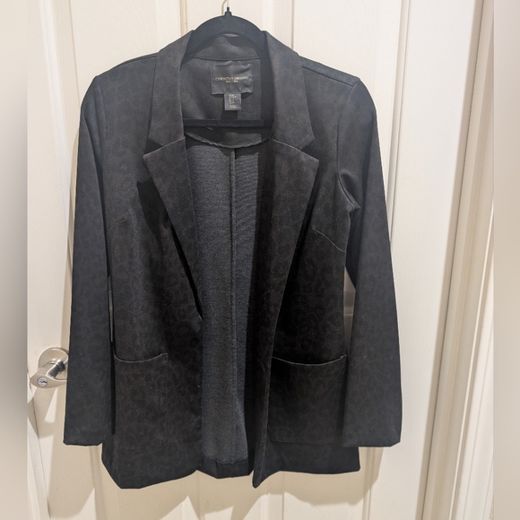 Christian Siriano Jackets & Blazers - Extra Small Christian Siriano Leopard Print Blazer